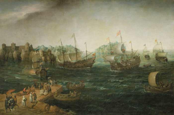  Ships trading in the East.